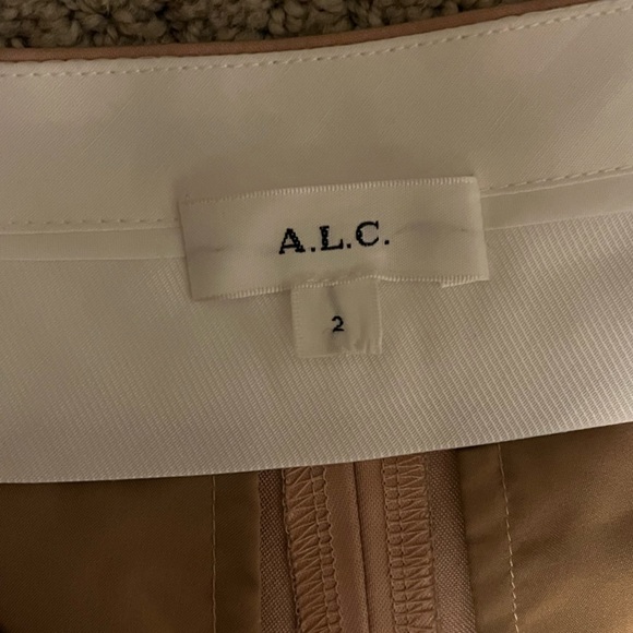 Rose Gold A.L..C pants, size 2 - Picture 6 of 7